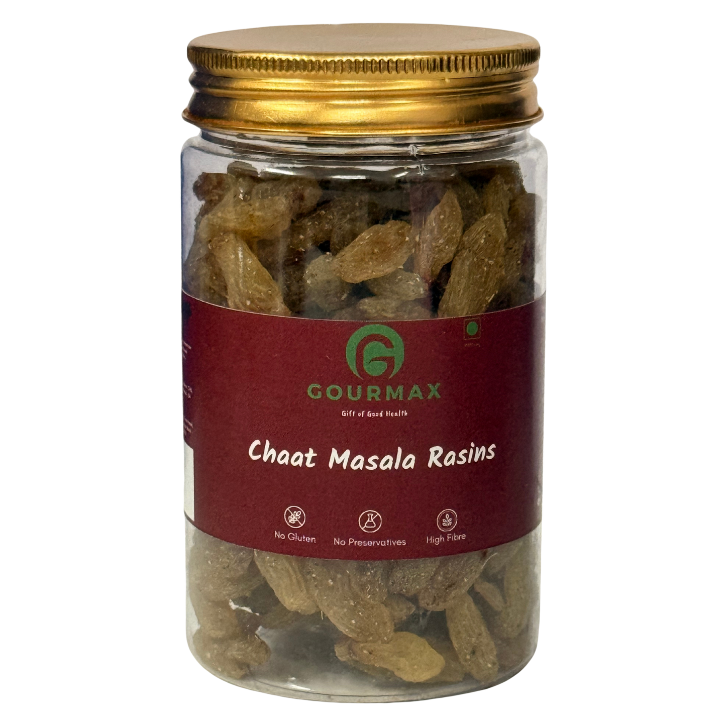 Gourmax Chatpata Masala Raisin Jar | Tangy & Sour Flavoured Raisins | Healthy Sweet & Savoury Snack