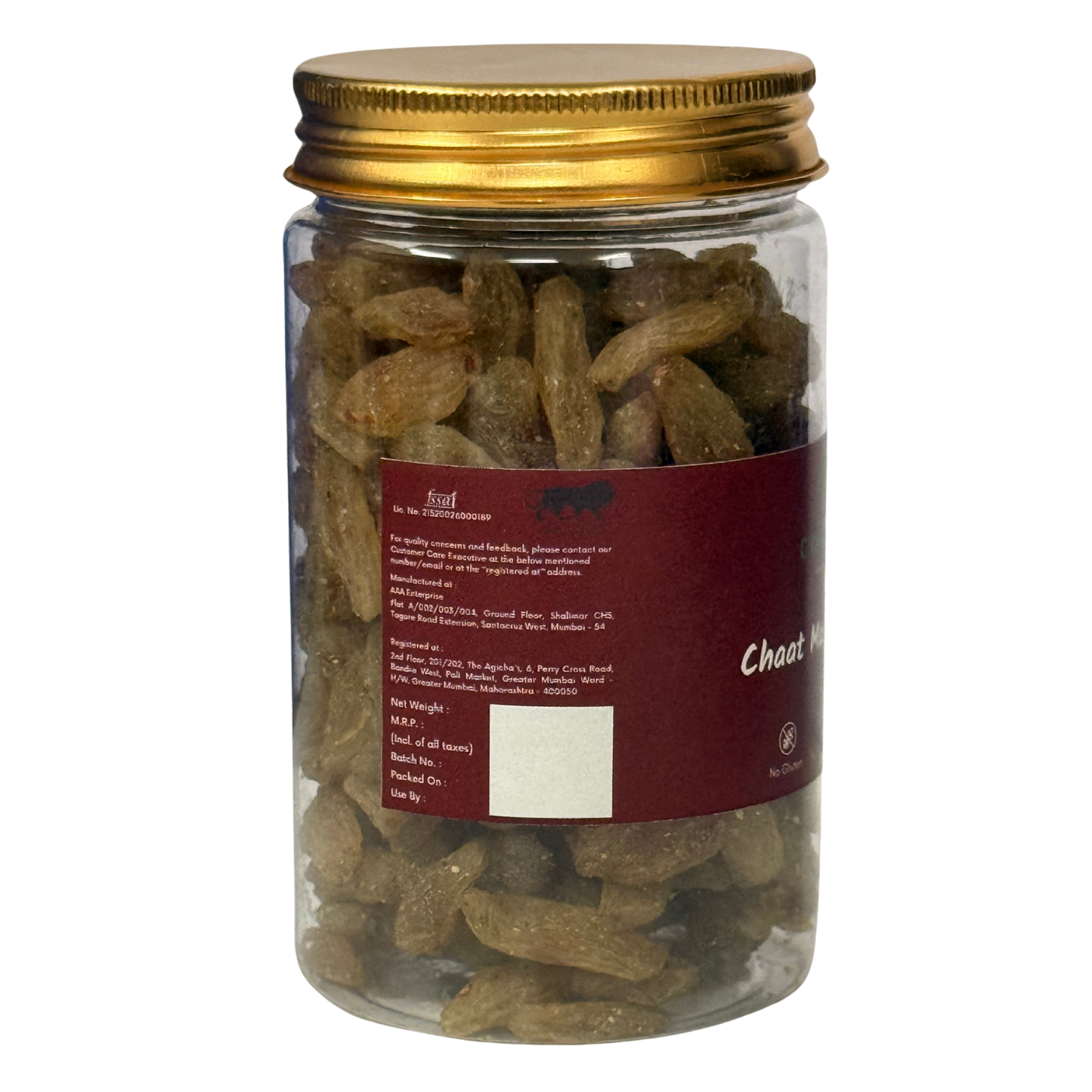 Gourmax Chatpata Masala Raisin Jar | Tangy & Sour Flavoured Raisins | Healthy Sweet & Savoury Snack