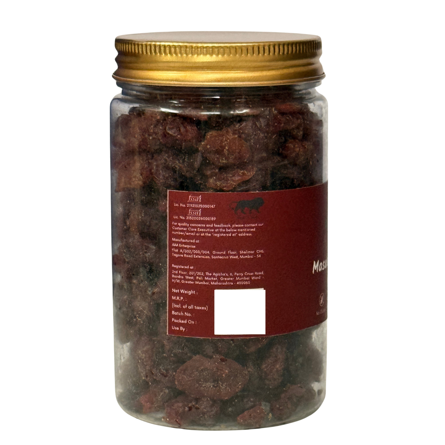 Gourmax Masala Cranberry Jar | Tangy & Spicy Flavoured Cranberries | Healthy Sweet & Savoury Snack