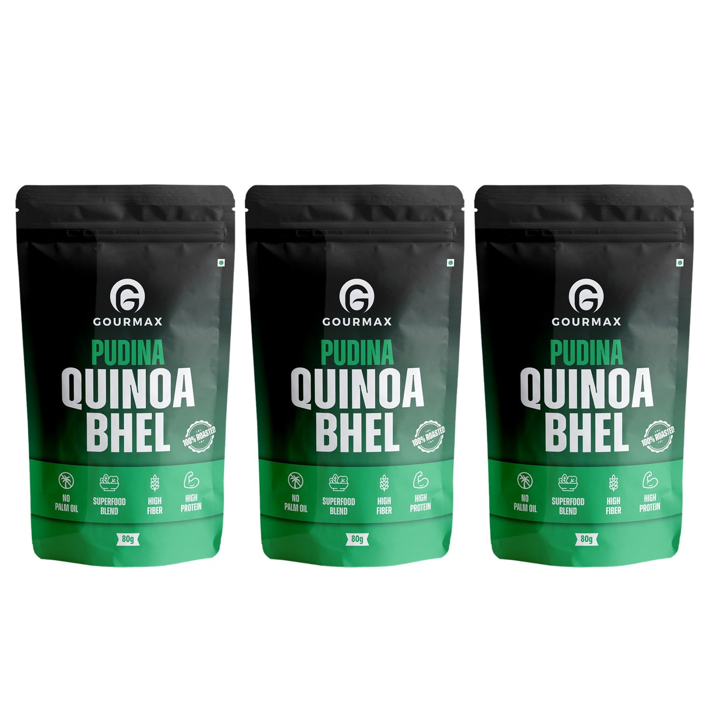 Chatpata Quiona Bhel Combo 80g Each