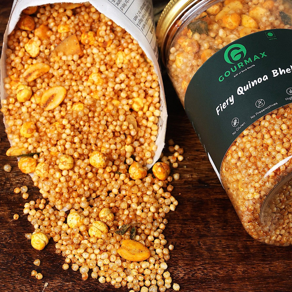 Fiery Quinoa Bhel 80g, 100g & 200g