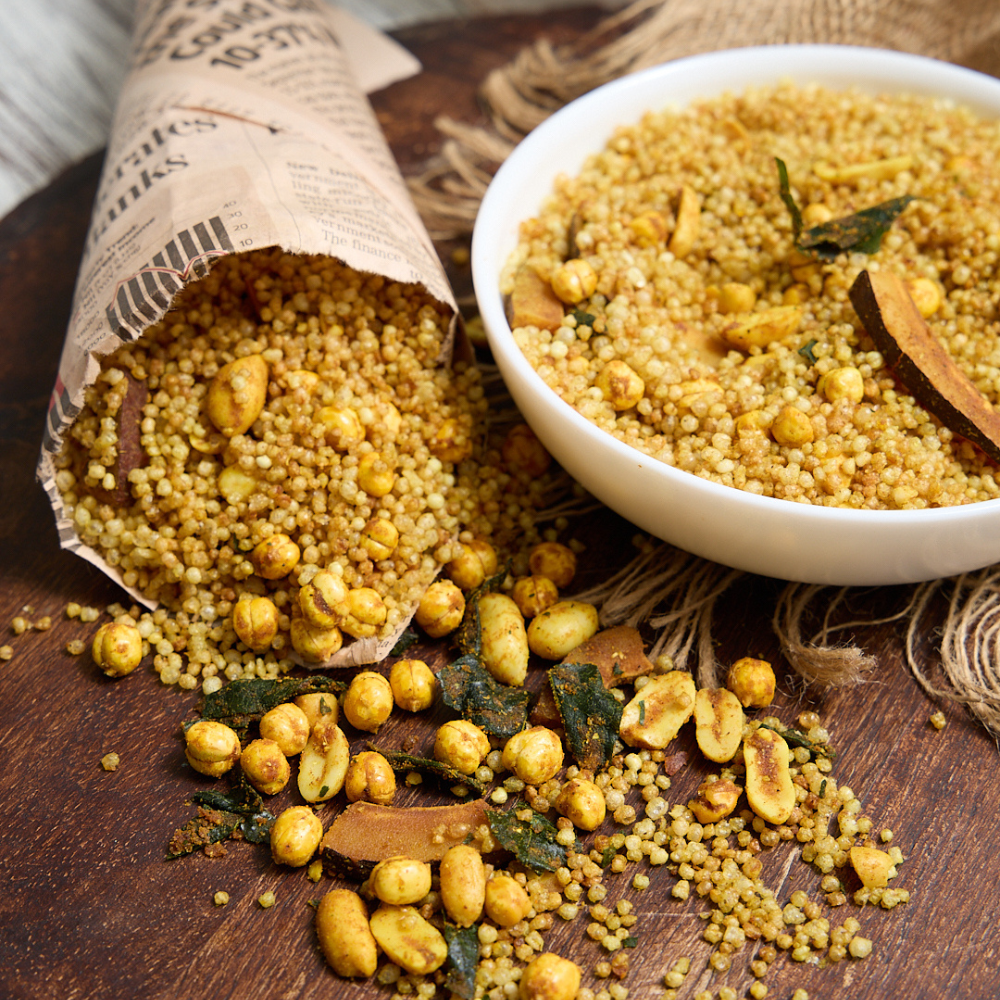 Fiery Quinoa Bhel