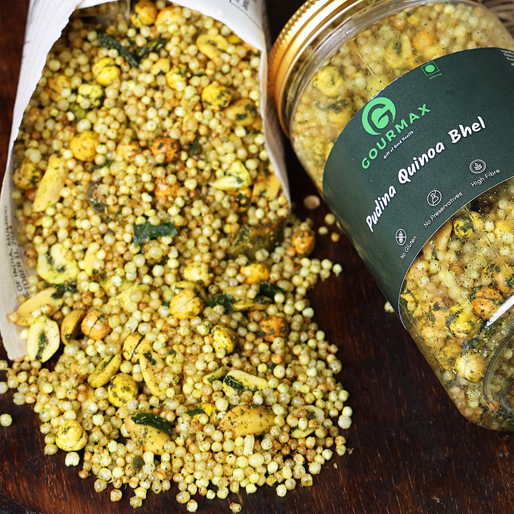 Pudina Quinoa Bhel 80g, 100g & 200g