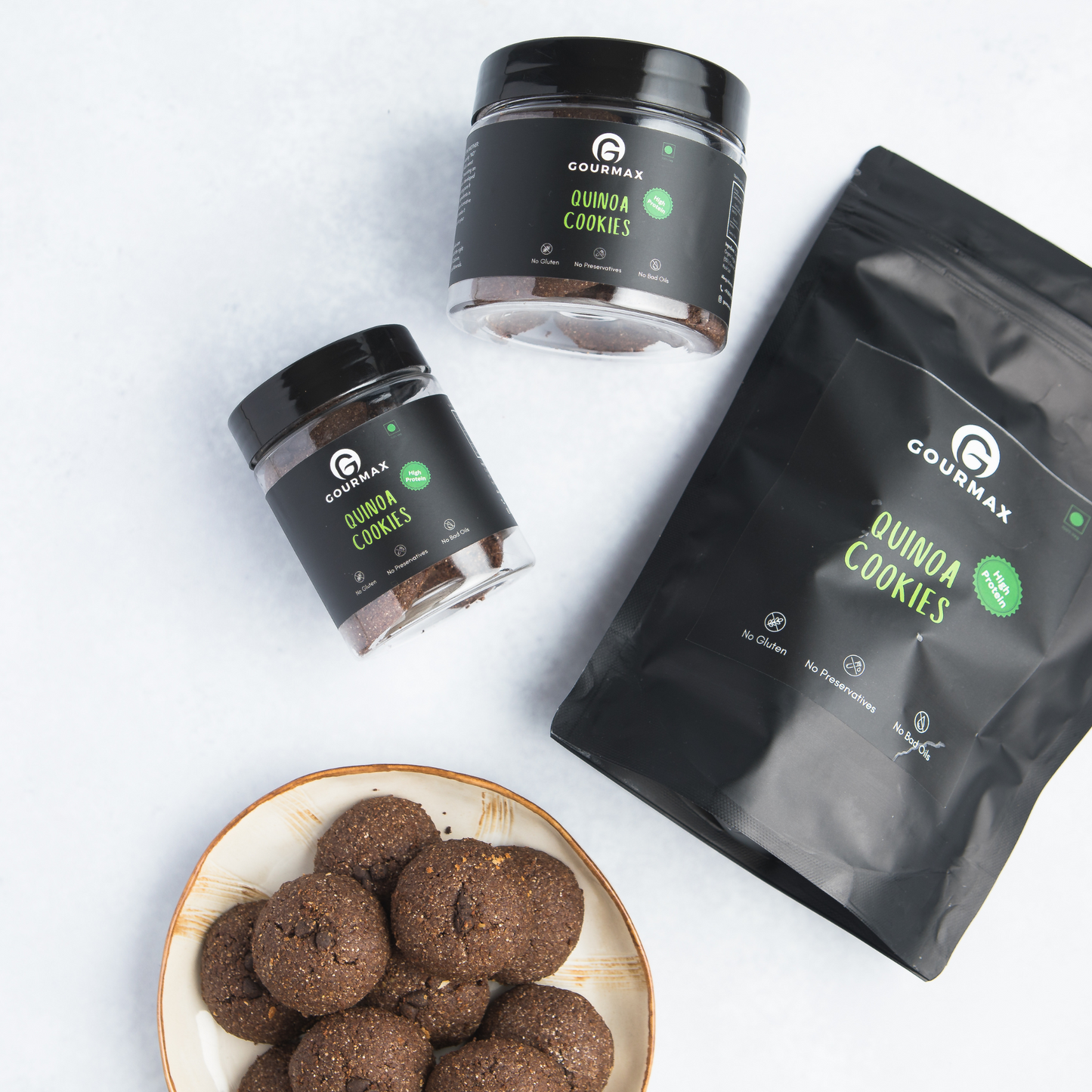 Quinoa Dark Chocolate Cookies