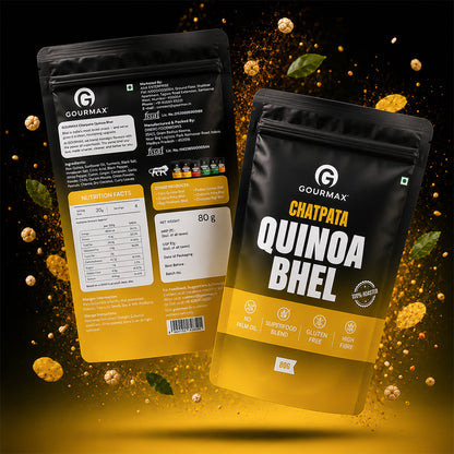 Chatpata Quinoa Bhel — front view