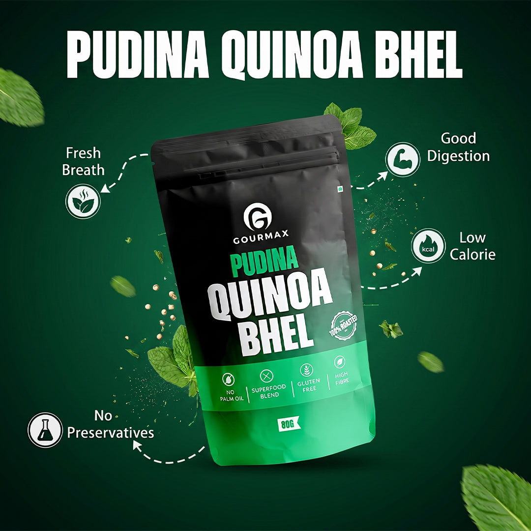 Pudina Quinoa Bhel — lifestyle