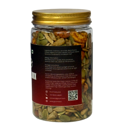 Gourmax Caliente Mexican Trail Mix | Roasted Superfood Snack | High Protein & Fibre | No Palm Oil