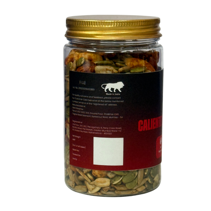 Gourmax Caliente Mexican Trail Mix | Roasted Superfood Snack | High Protein & Fibre | No Palm Oil