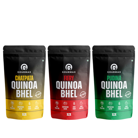 Chatpata Quiona Bhel Combo 80g Each