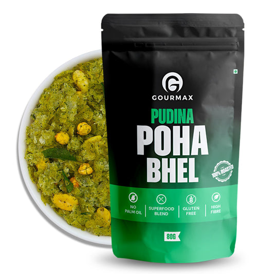 Pudina Poha Bhel 80g, 100g & 200g
