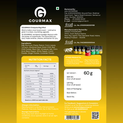 Chatpata Ragi Bhel 60 g
