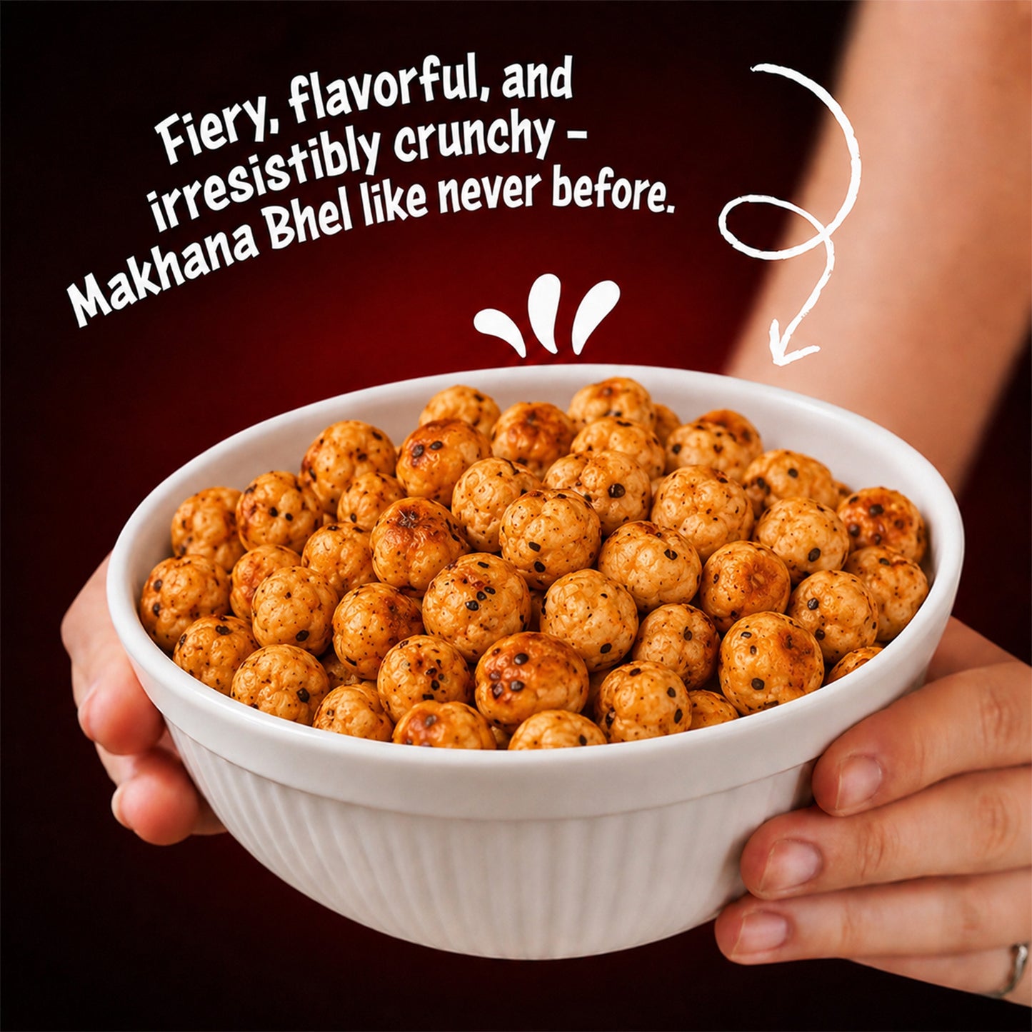 Fiery Makhana Bhel