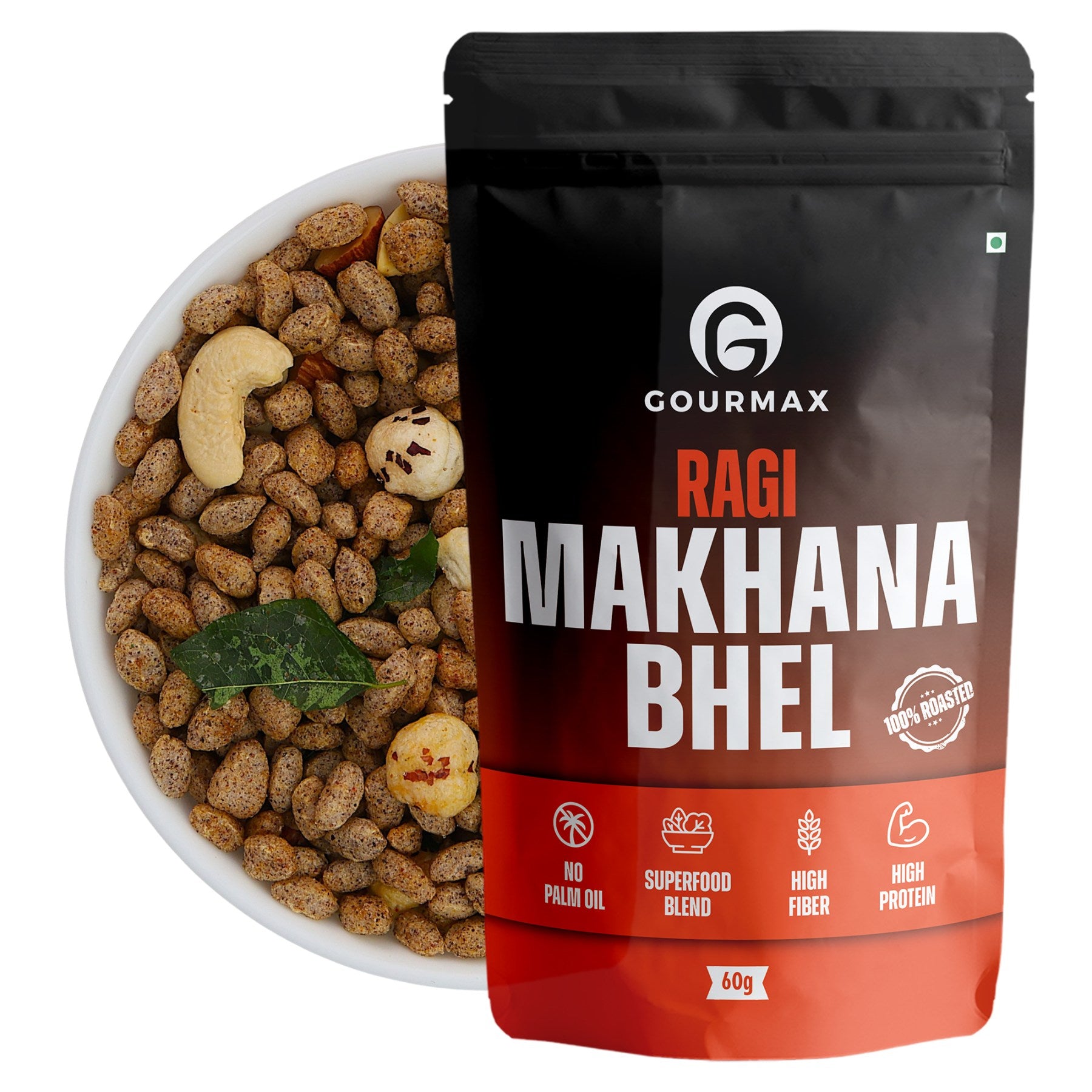 Ragi Makhana Bhel 60g, 80g & 160g