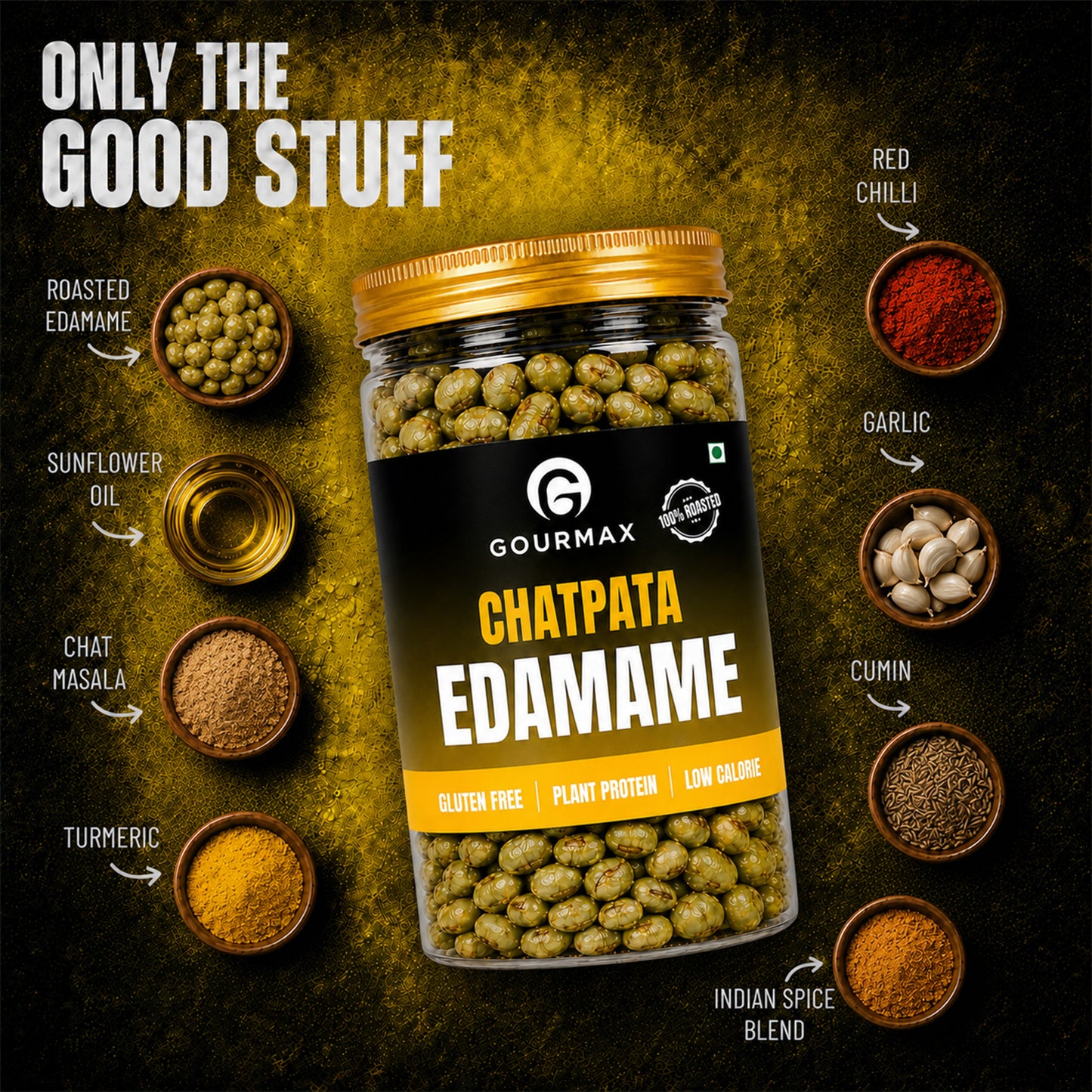 Chatpata Edamame