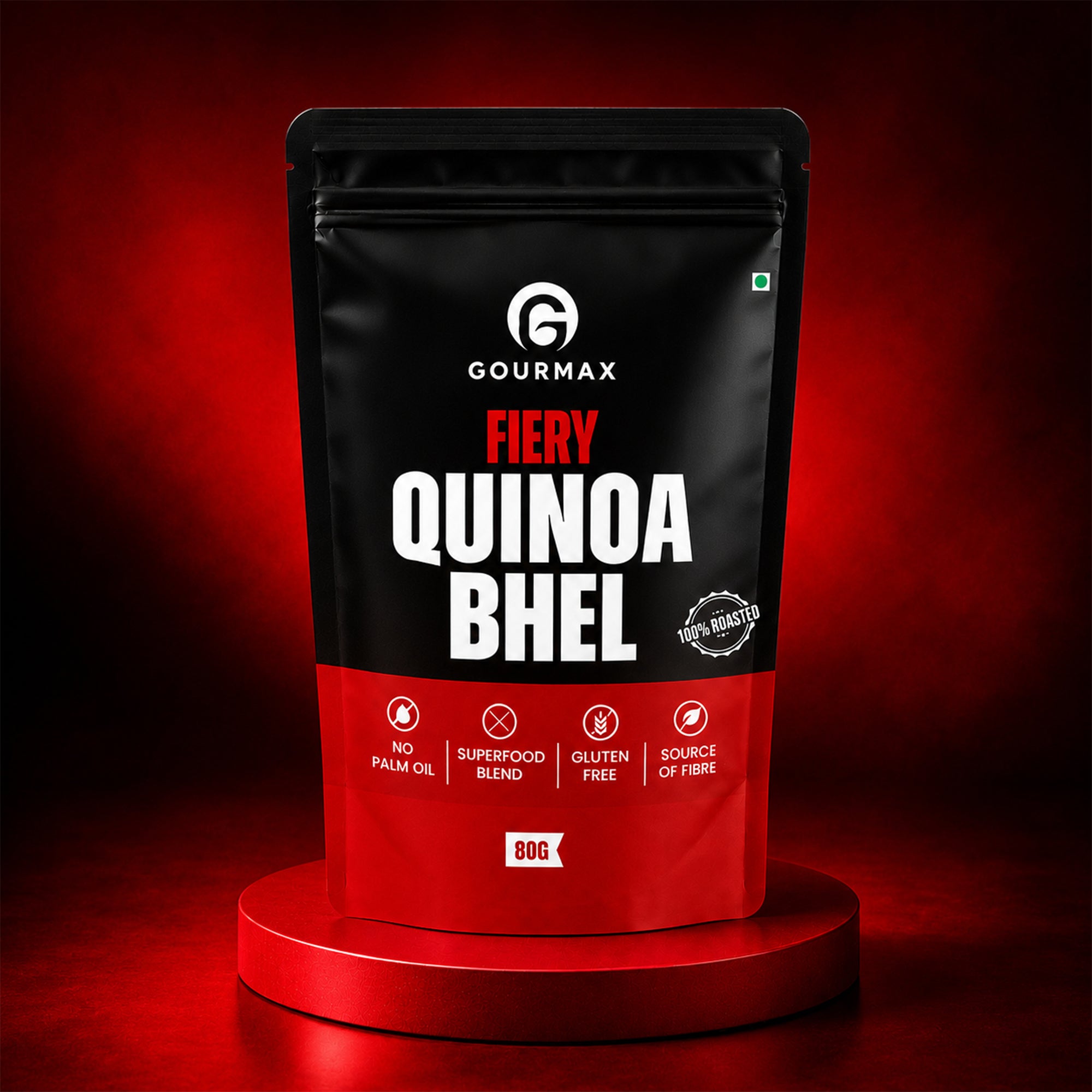 Fiery Quinoa Bhel