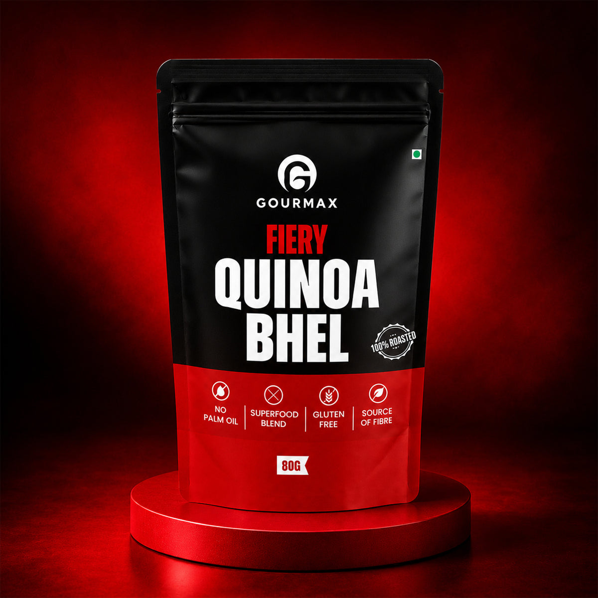Fiery Quinoa Bhel