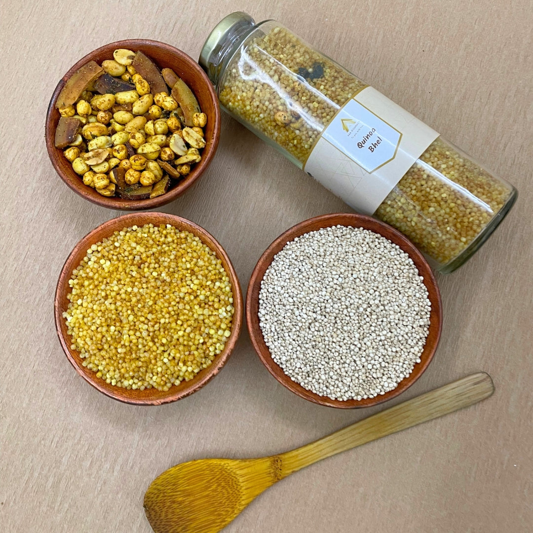 Quinoa Bhel