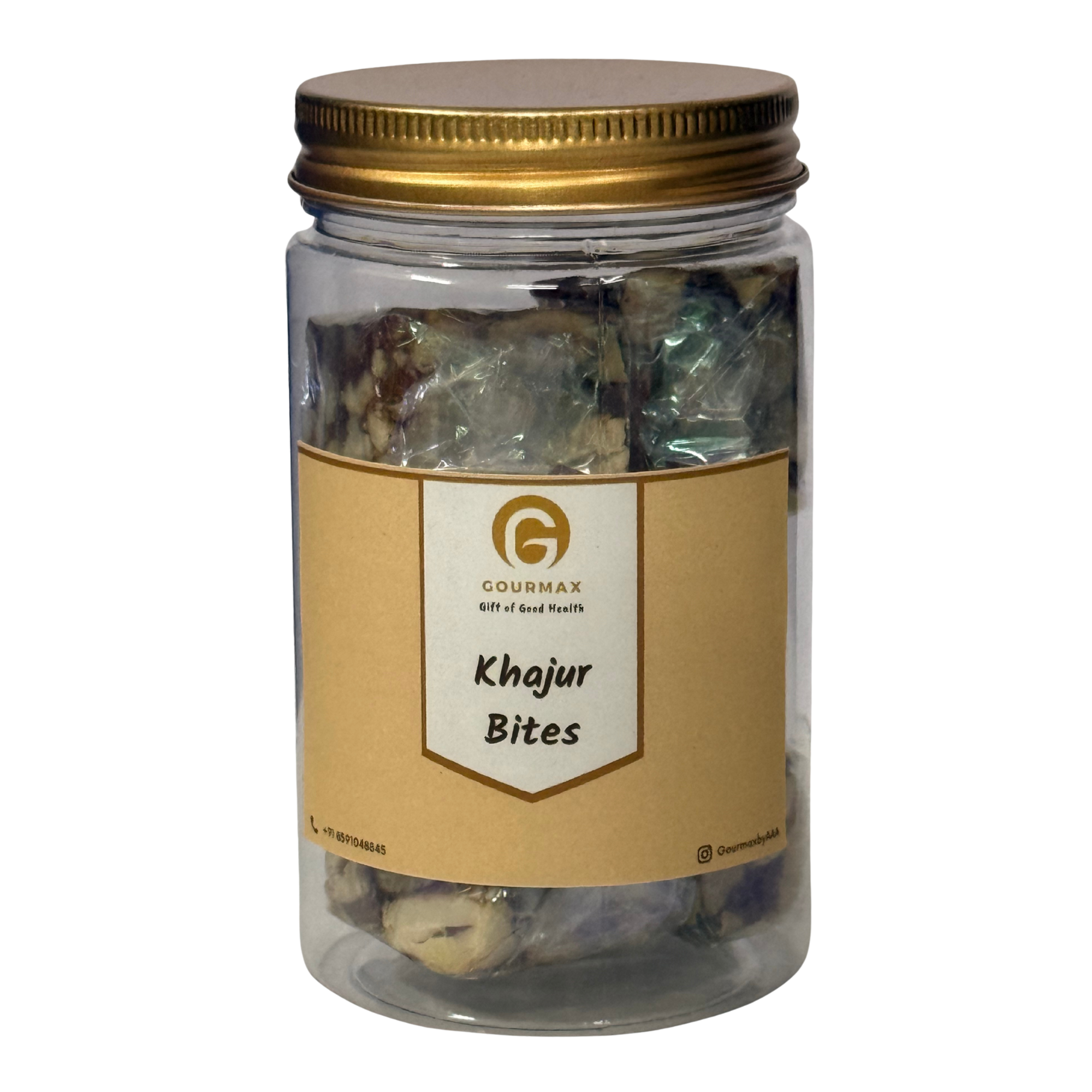Gourmax Khajur Bites, Dates, Nuts, Seeds 