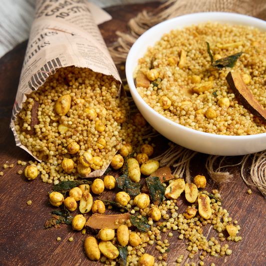 Fiery Quinoa Bhel