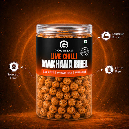 Lime Chilli Makhana Bhel
