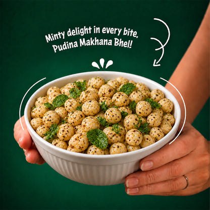 Pudina Makhana Bhel