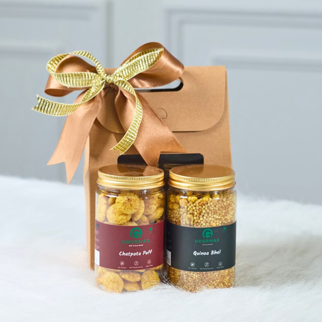 Gourmax, Chatpata puff, Quinoa bhel