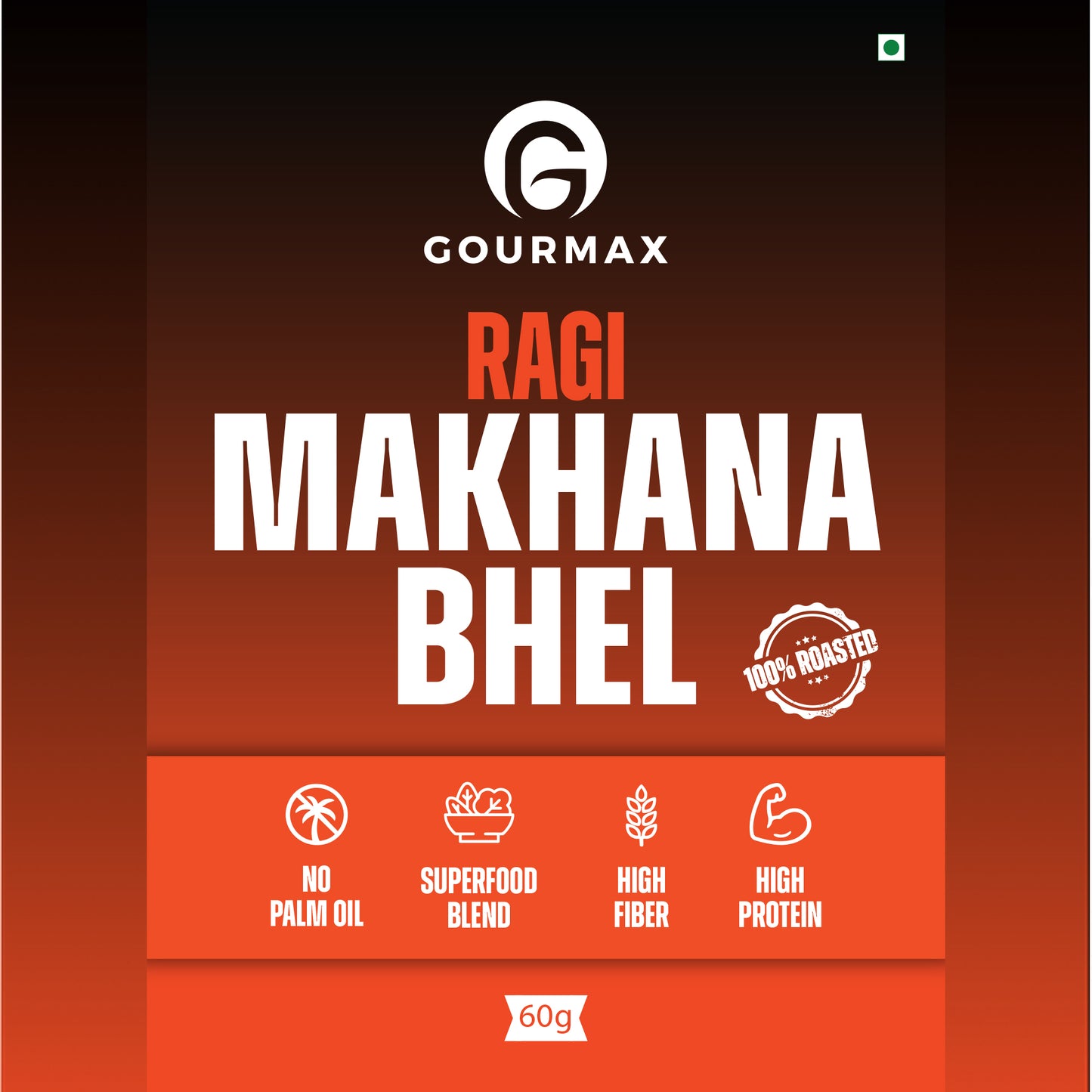 Gourmax, makhana, bhel