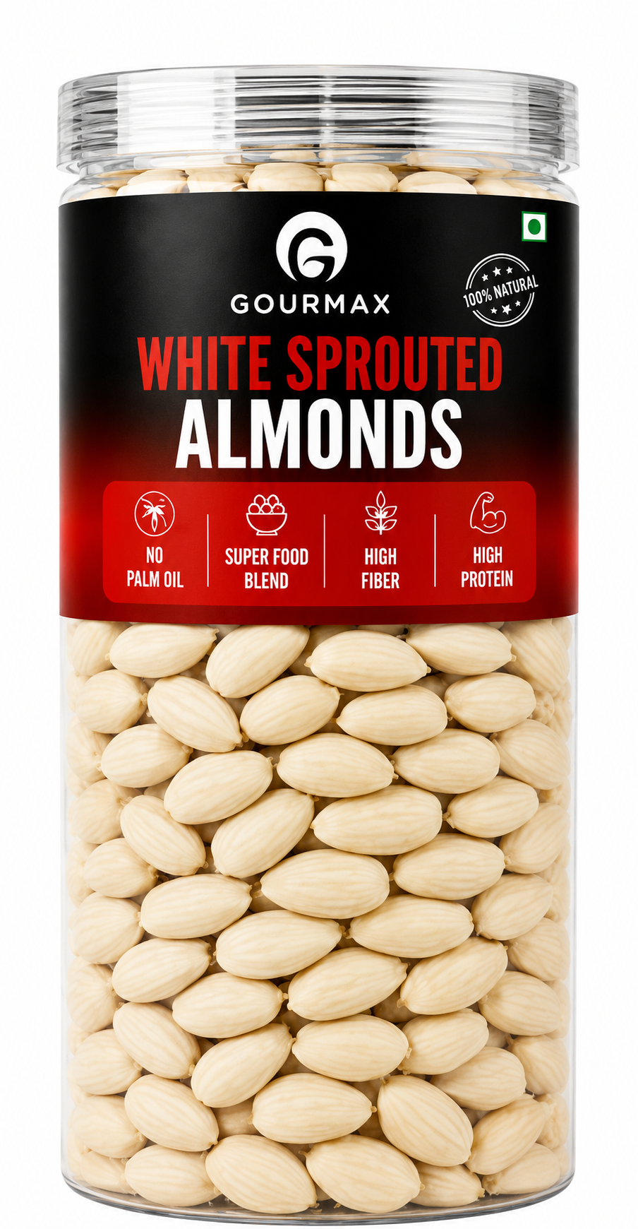 White Sprouted Almonds
